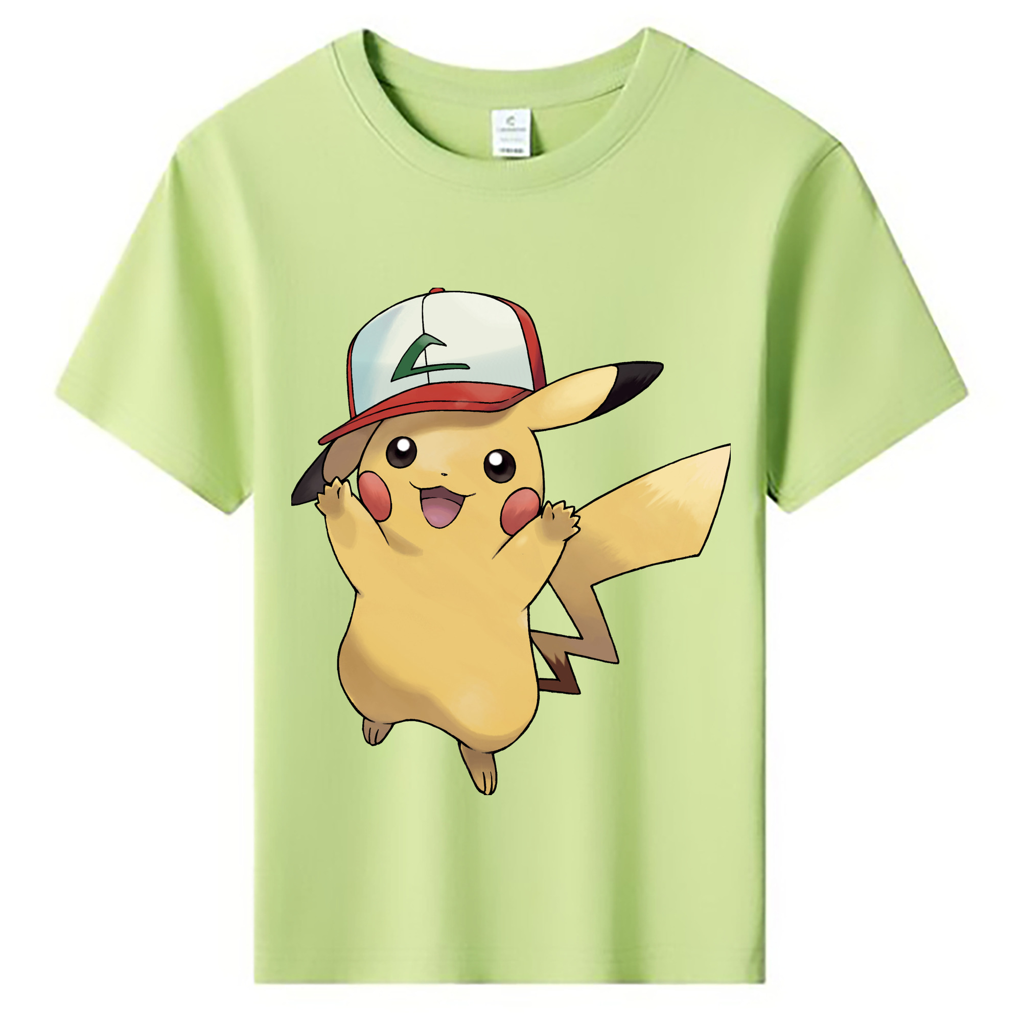 （画像用） ポケットモンスター Pokémon 綿100％キッズTシャツ（フロントプリント）